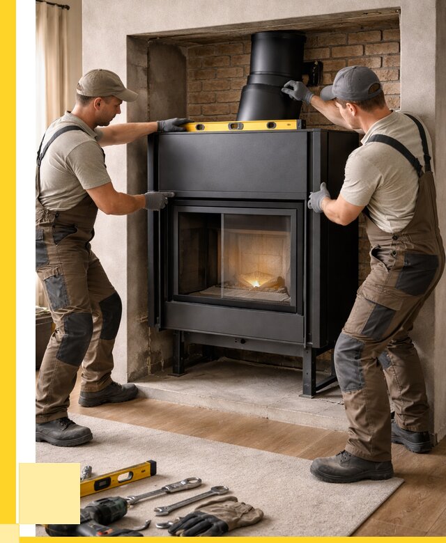 Установка каминных топок в Екатеринбурге под ключ от 18448 р. | ЭриданКтр