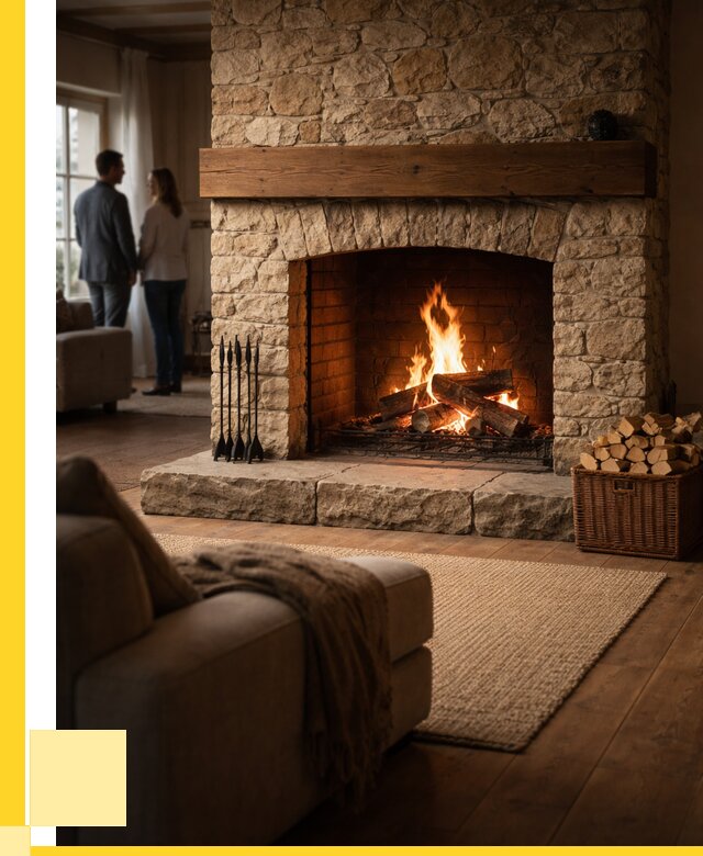 Открытые камины под ключ в Екатеринбурге от 153735 р. ЭриданКтр