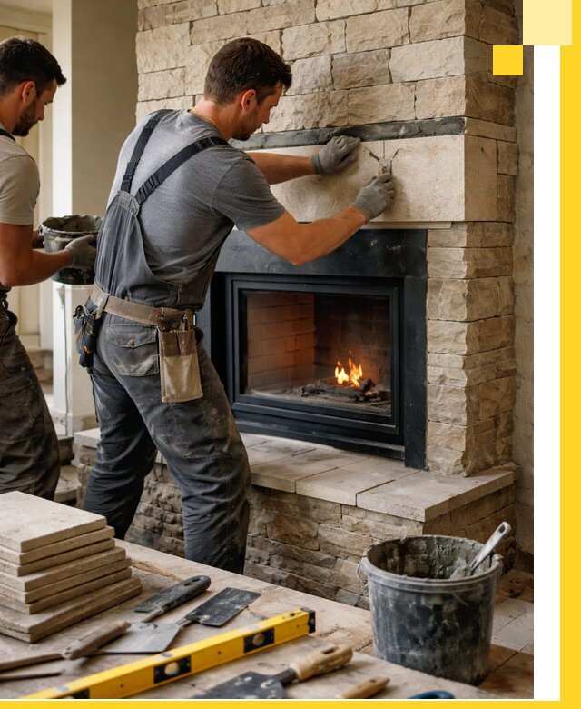 Проектирование и установка открытых каминов в Екатеринбурге