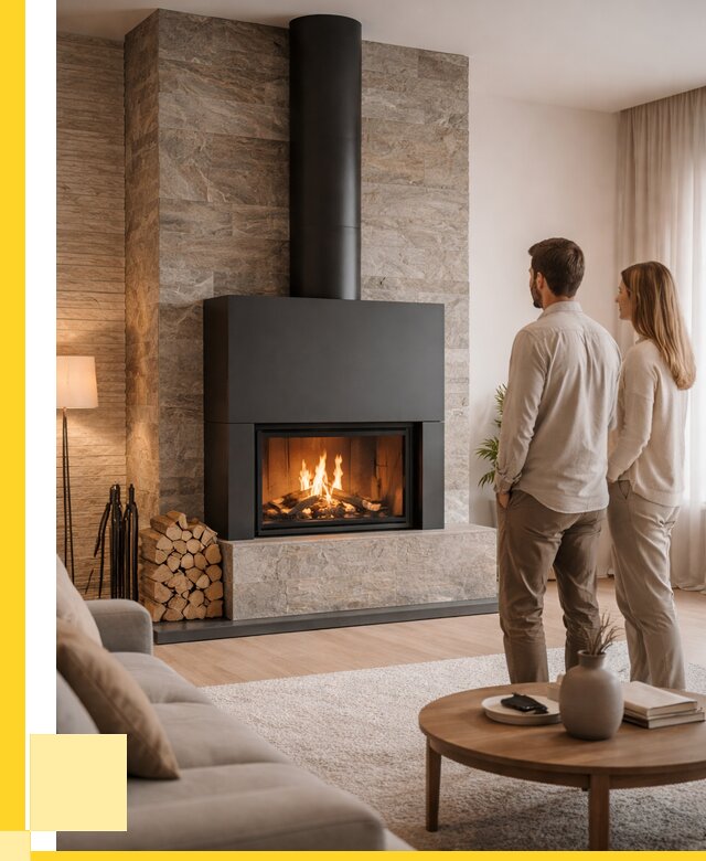 Закрытые камины под ключ в Екатеринбурге от 122988 р., ЭриданКтр