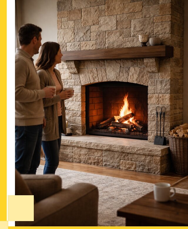 Каменные камины на заказ в Екатеринбурге от 184482 р. | ЭриданКтр