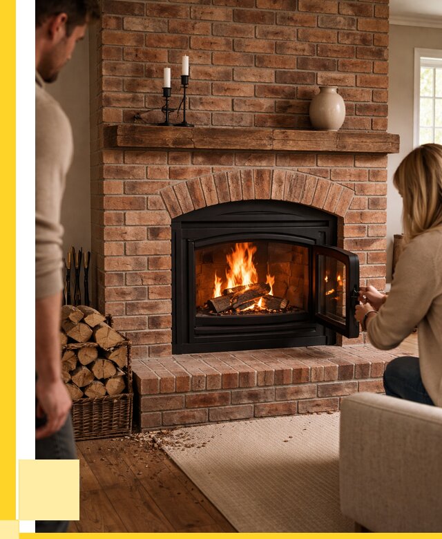 Кирпичные камины под ключ в Екатеринбурге от 153735 р. | ЭриданКтр