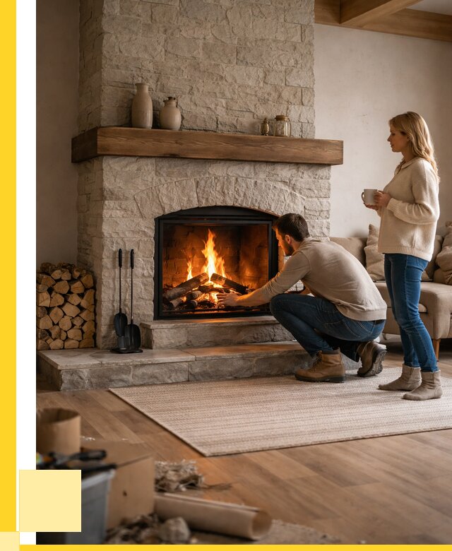 Камины для загородного дома в Екатеринбурге от 358715 р., ЭриданКтр