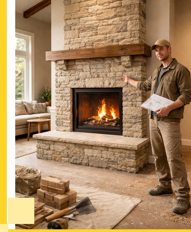 Камины под ключ в Екатеринбурге от 184482 р. | ЭриданКтр — установка