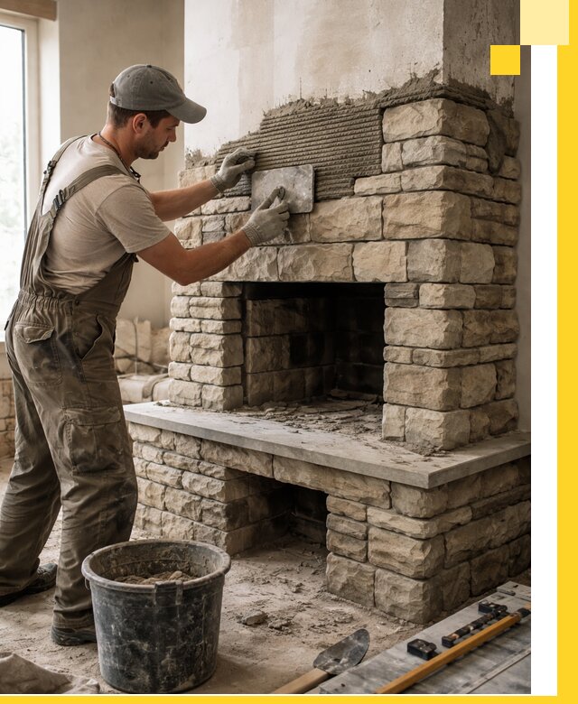 Строительство каминов под ключ в Екатеринбурге от проектирования до монтажа