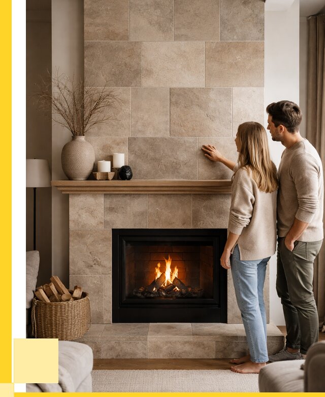 Облицовка каминов керамогранитом в Екатеринбурге от 4612 р. | ЭриданКтр