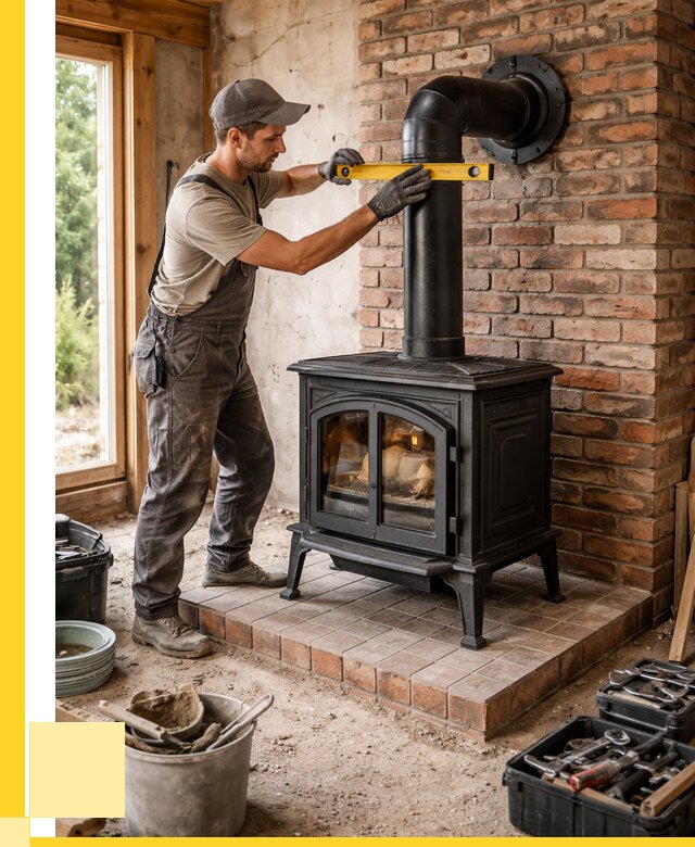 Монтаж печей установка банной печи в Екатеринбурге от 15374 р. | ЭриданКтр