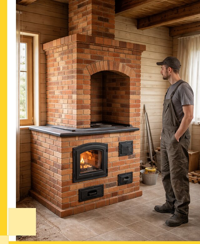 Кирпичные печи в Екатеринбурге: купить от 153735 р. | ЭриданКтр