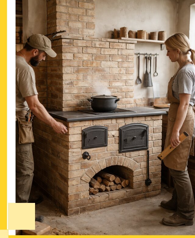 Варочно отопительные печи в Екатеринбурге от 92241 р. | ЭриданКтр