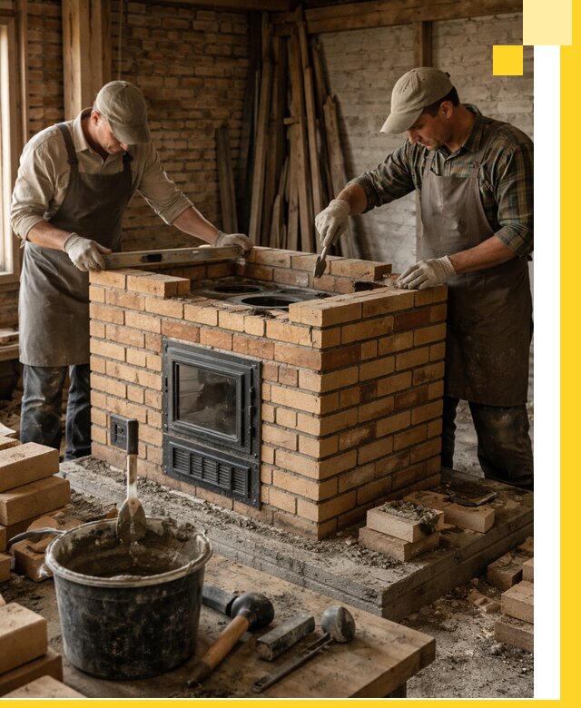 Изготовление и установка варочных печей под ключ в Екатеринбурге