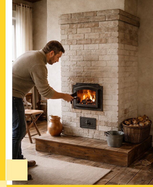 Печь голландка из кирпича в Екатеринбурге от 87117 р. | ЭриданКтр