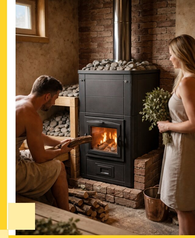 Кирпичная печь для бани на заказ в Екатеринбурге от 56370 р. | ЭриданКтр