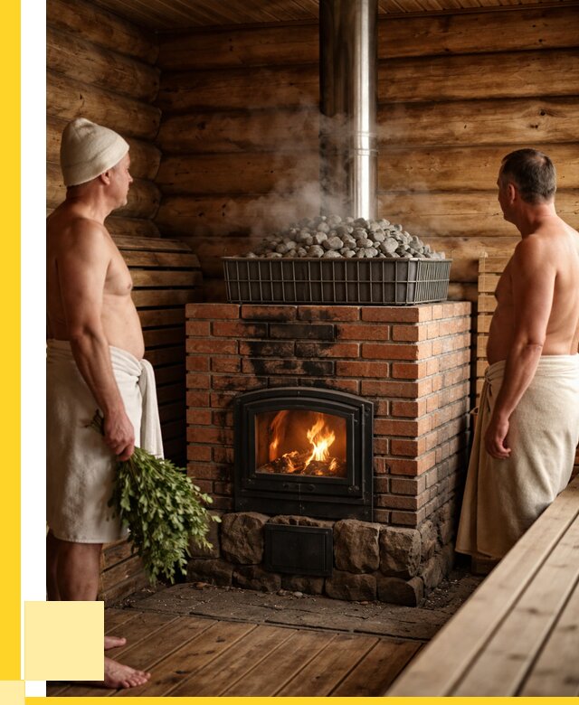 Печи для парной в Екатеринбурге под ключ от 66619 р. - ЭриданКтр