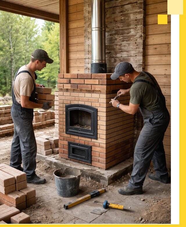 Производство и установка дачных печей под ключ в Екатеринбурге