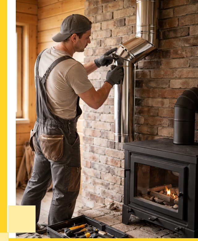 Монтаж дымоходов для печей в Екатеринбурге от 7687 р. | ЭриданКтр