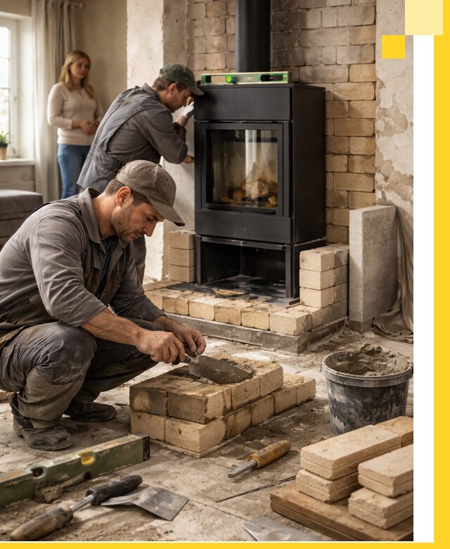 Печи и камины под ключ: проект, установка в Екатеринбурге