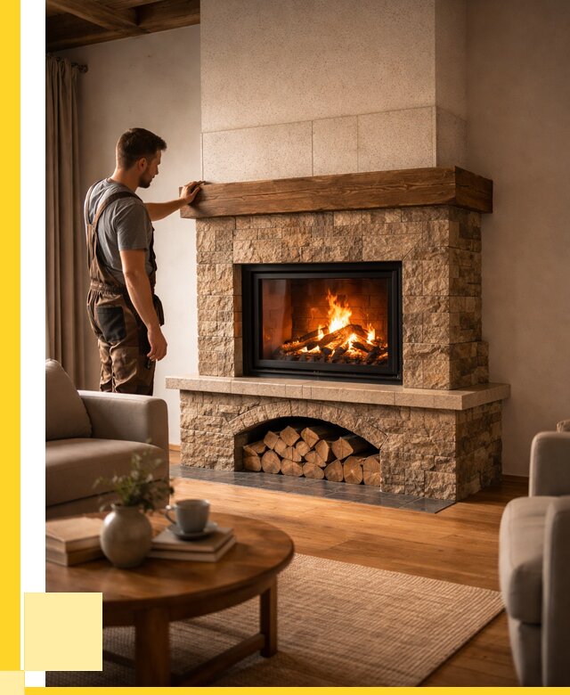 Печи камины для дома под ключ в Екатеринбурге от 56370 р. | ЭриданКтр