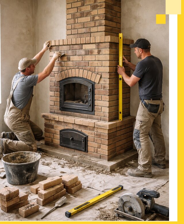 Продажа и установка печей и каминов для дома под ключ в Екатеринбурге