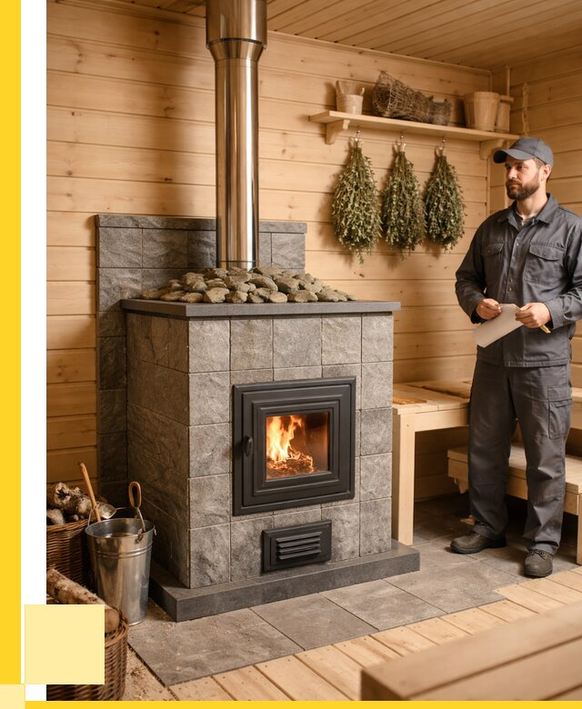 Печи для бани под ключ в Екатеринбурге от 122988 р. | ЭриданКтр