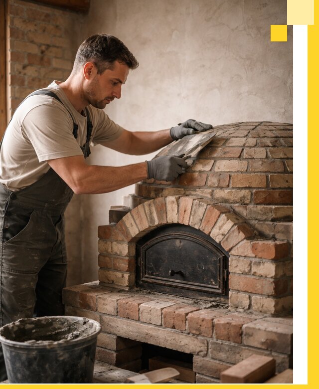 Изготовление и монтаж помпейских печей на заказ в Екатеринбурге