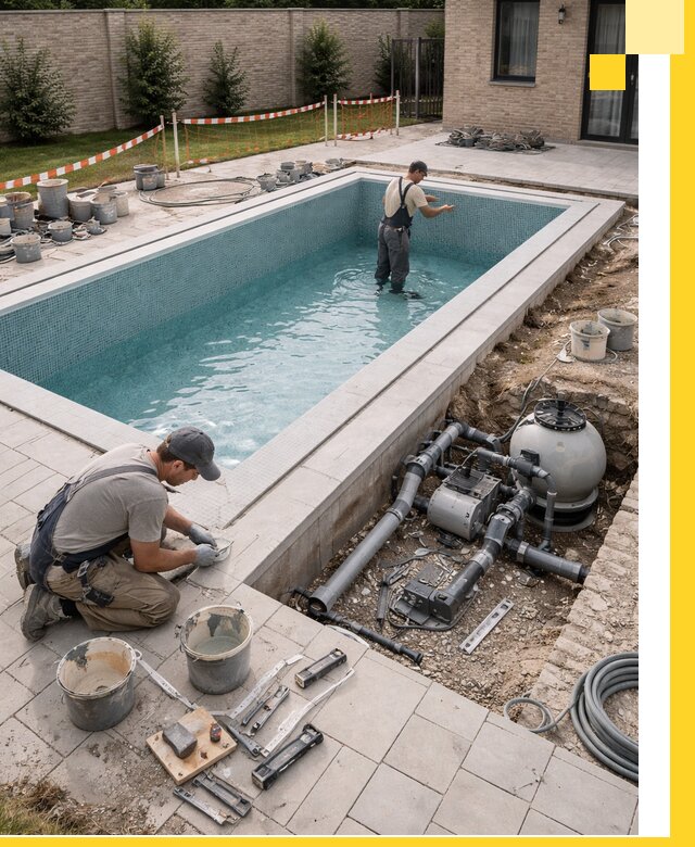 Строительство бассейнов под ключ в Екатеринбурге: проекты и монтаж