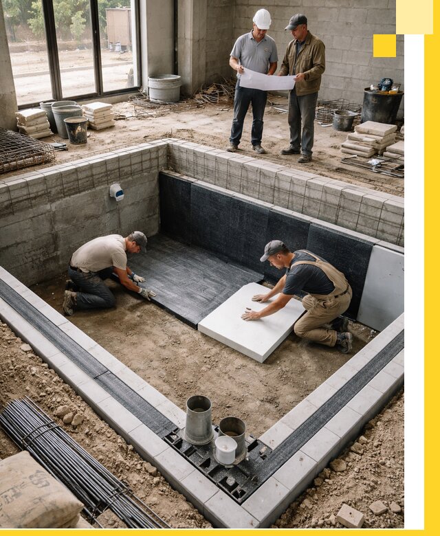 Проекты частных и общественных бассейнов под ключ в Екатеринбурге