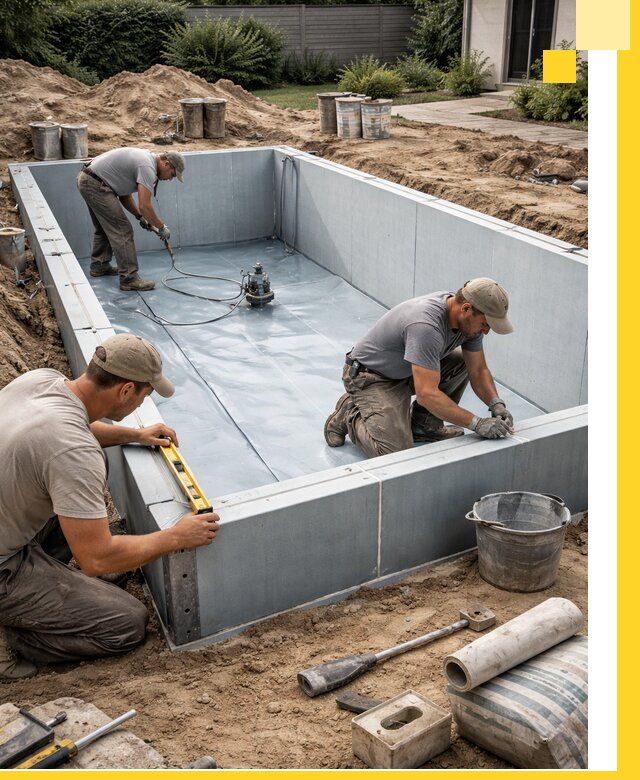 Профессиональный монтаж бассейнов под ключ в Екатеринбурге с гарантией