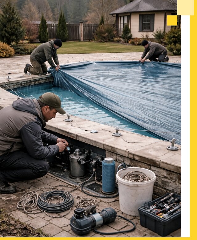 Консервация бассейнов в Екатеринбурге: подготовка к длительному хранению