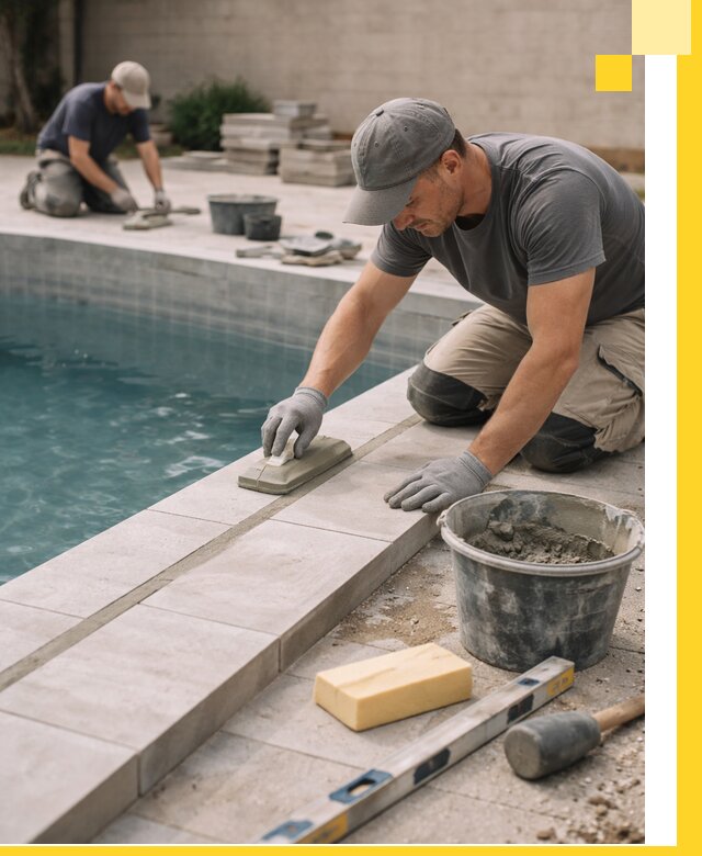 Отделка бассейнов в Екатеринбурге: декоративная отделка и гидроизоляция