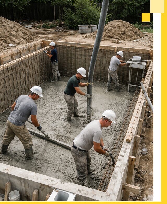 Строительство бетонных бассейнов под ключ в Екатеринбурге