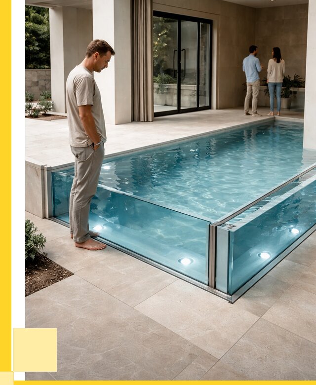 Стеклянные бассейны в Екатеринбурге от 1229880 р. | ЭриданКтр — мозаика