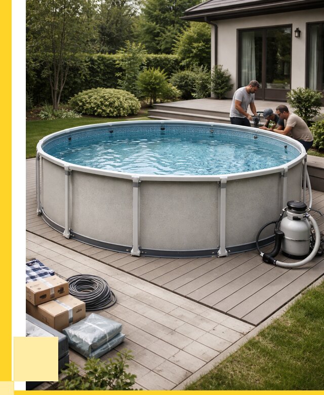 Купить каркасные бассейны в Екатеринбурге от 46121 р. | ЭриданКтр