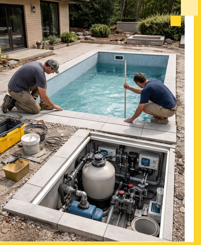 Строительство качественных домашних бассейнов под ключ в Екатеринбурге