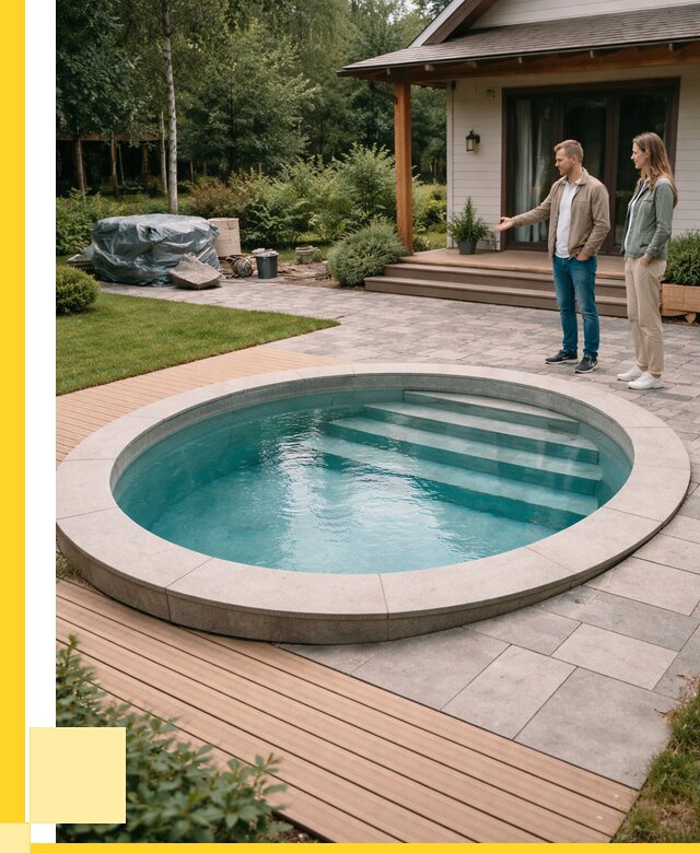 Бассейн на даче под ключ в Екатеринбурге от 204980 р., ЭриданКтр