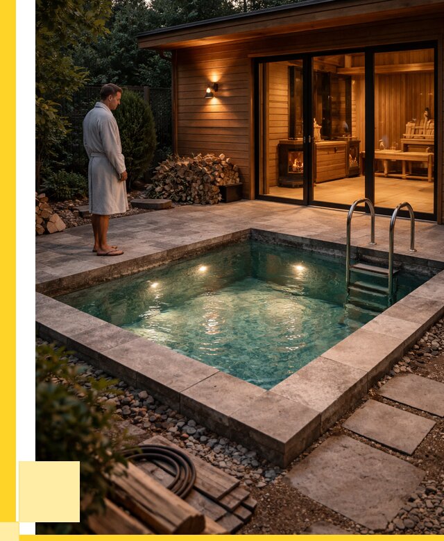 Бани с бассейном под ключ в Екатеринбурге от 97366 р. | ЭриданКтр