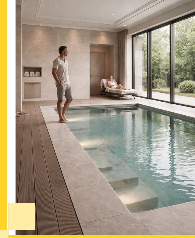 Бассейны в коттедже под ключ в Екатеринбурге от 1229880 р. | ЭриданКтр