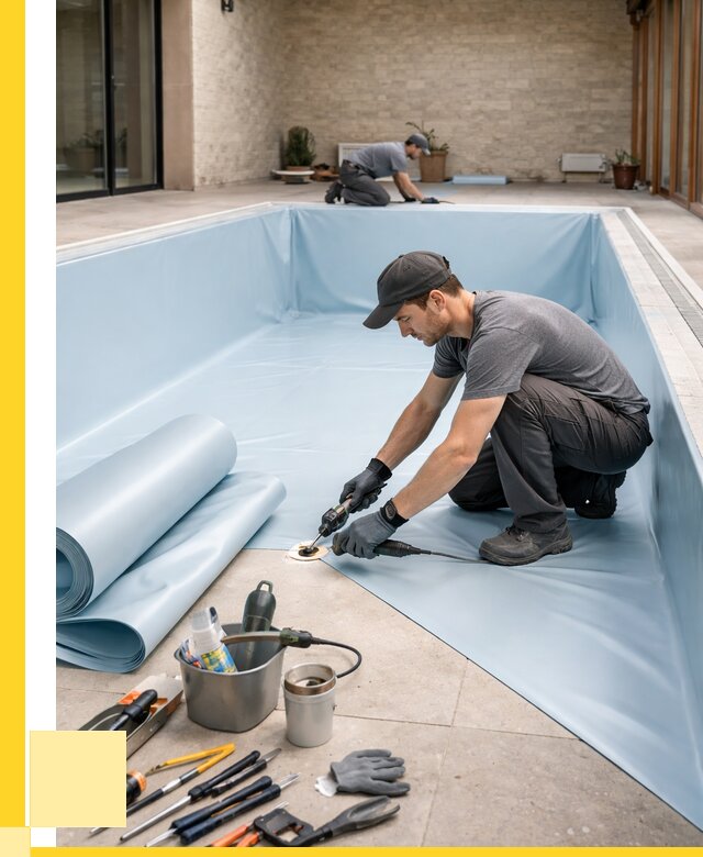 Пленка ПВХ для бассейнов в Екатеринбурге от 2562 р. | ЭриданКтр