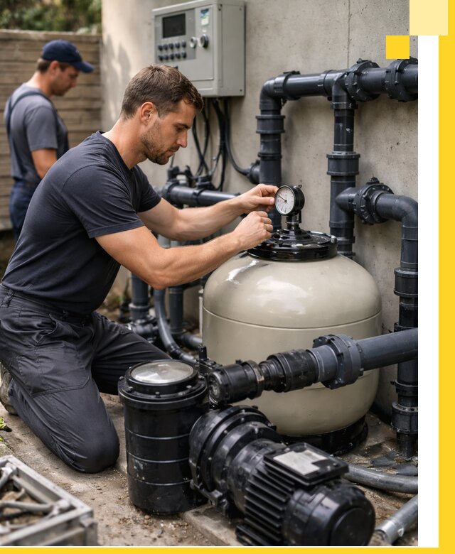 Поставка и монтаж фильтровального оборудования для бассейнов в Екатеринбурге