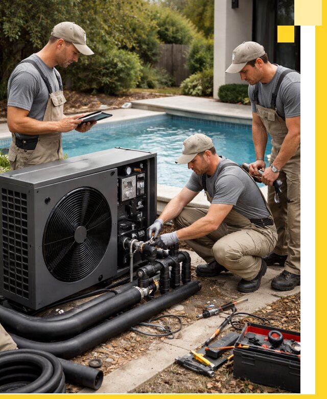 Проектирование и установка тепловых насосов для бассейнов в Екатеринбурге