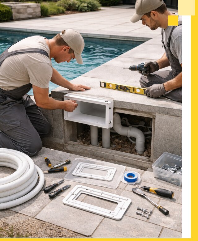 Поставка и установка скиммеров для бассейнов в Екатеринбурге