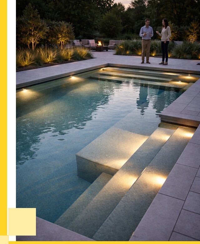 Освещение бассейнов в Екатеринбурге под ключ от 25623 р. | ЭриданКтр