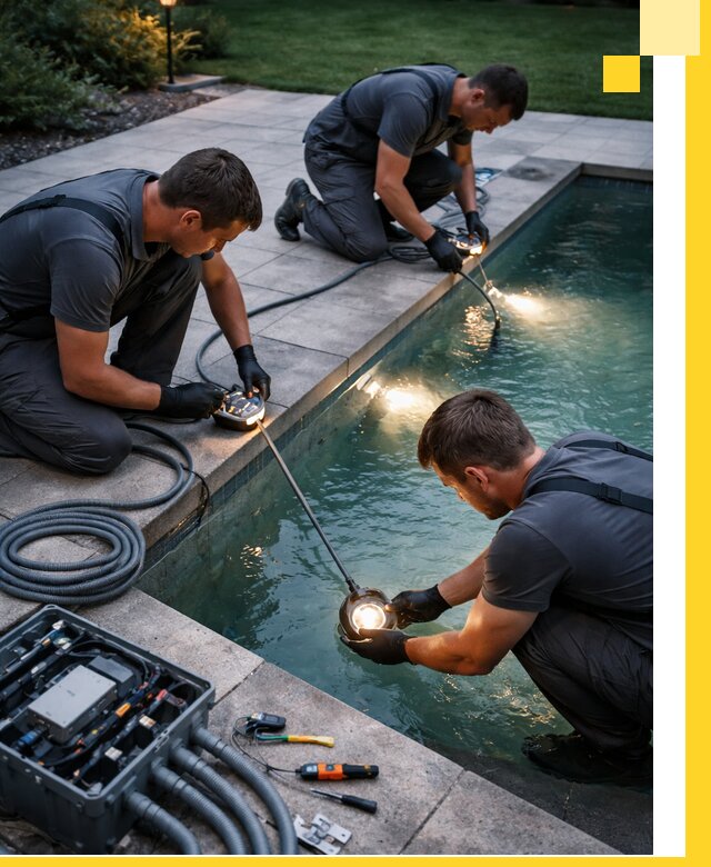 Профессиональное освещение бассейнов в Екатеринбурге: дизайн и монтаж