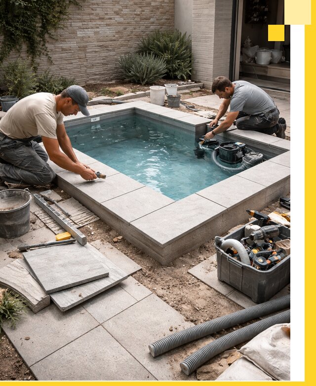 Мини бассейны под ключ в Екатеринбурге, дизайн и установка