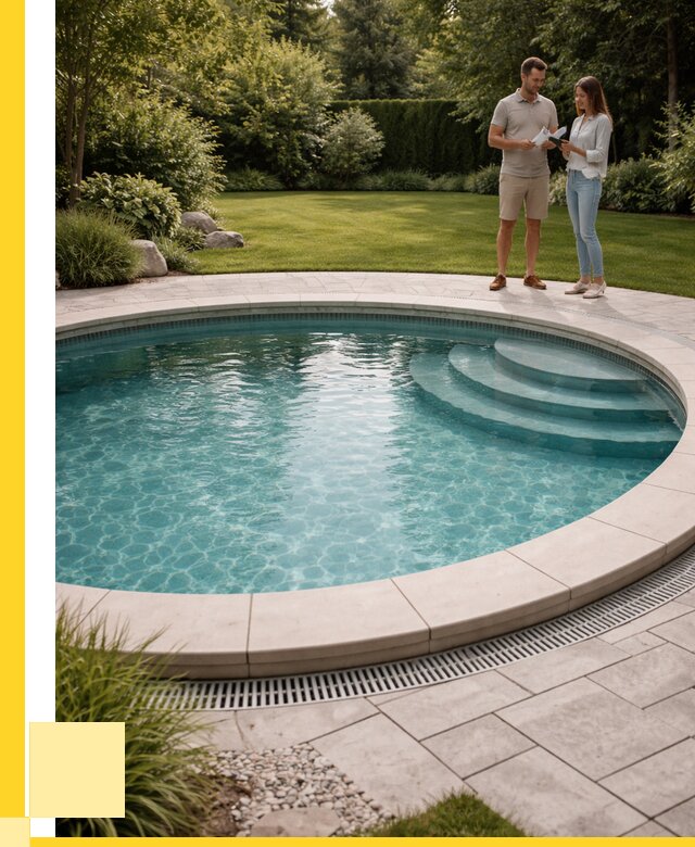 Круглые каркасные бассейны купить в Екатеринбурге от 256225 р. | ЭриданКтр