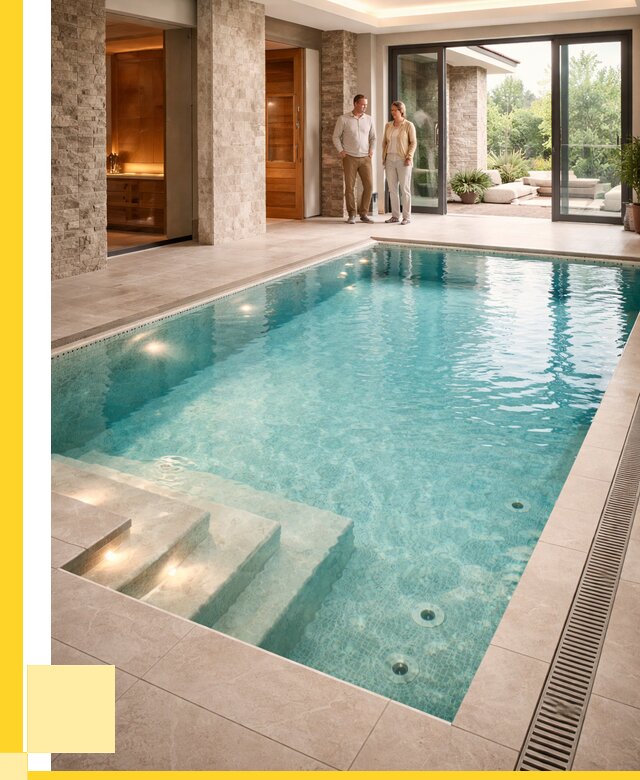 Бассейн во дворе в Екатеринбурге: проект, отделка от 1229880 р. | ЭриданКтр