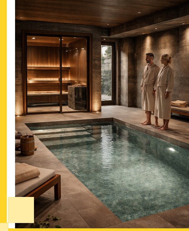 Сауна с большим бассейном в Екатеринбурге от 1229880 р. ЭриданКтр