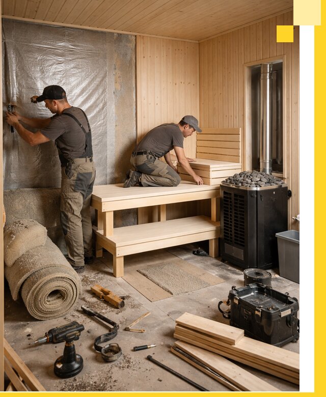 Проекты саун под ключ в Екатеринбурге дизайн и строительство