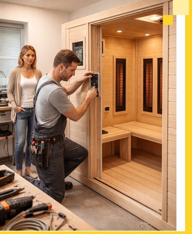 Инфракрасные сауны под ключ в Екатеринбурге продажа и установка