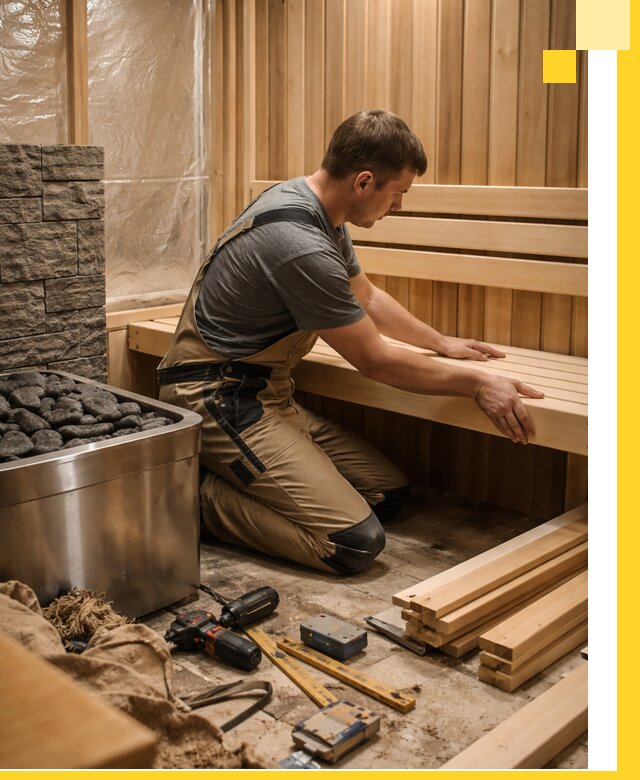 Сауны для дома под ключ с проектированием и монтажом в Екатеринбурге