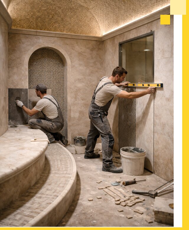 Проектирование и строительство саун с хамамом под ключ в Екатеринбурге